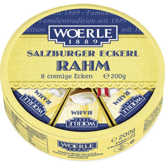 Woerle Salzburger Eckerl Rahm 200g