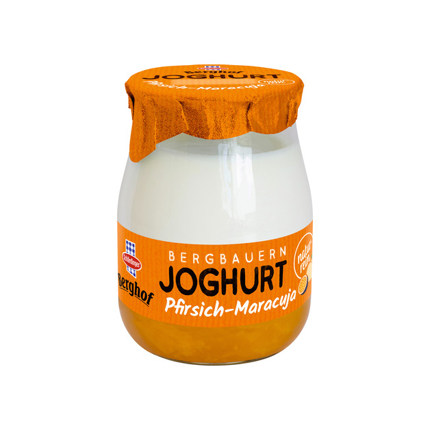 Schärdinger Berghof Fruchtjoghurt Pfirsich-Maracuja im Glas 150 g