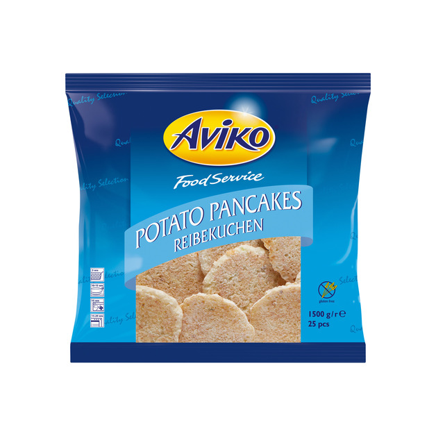 Aviko Potato Pancakes Reibekuchen tiefgekühlt 1,5 kg