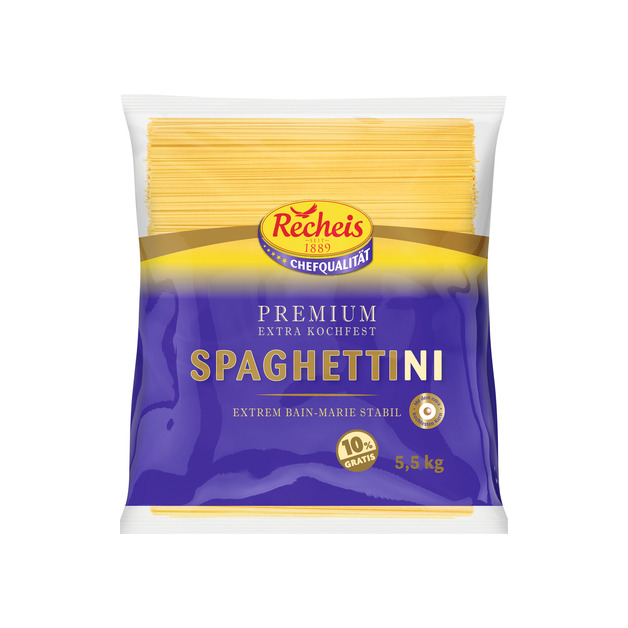 Recheis Premium Spaghettini kochfest 5 kg