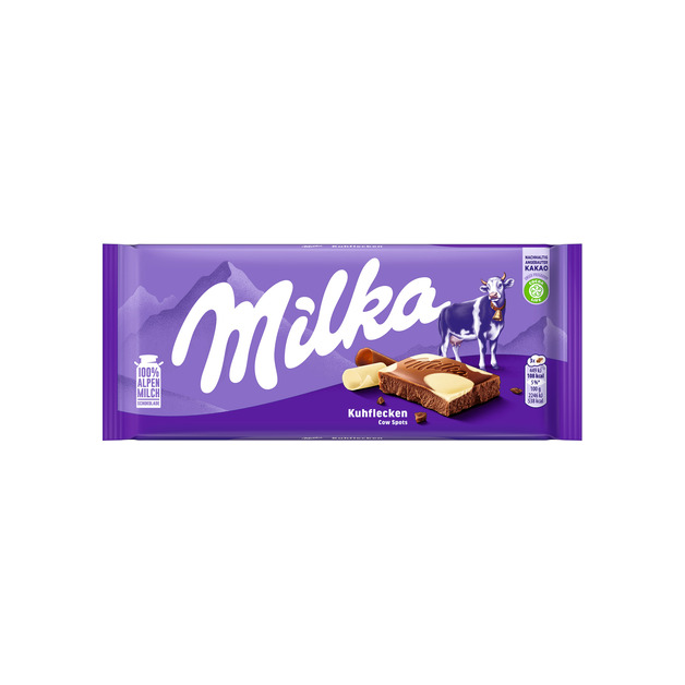 MILKA Schokolade Kuhflecken 100 g