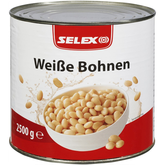 Selex Weiße Bohnen 2650ml     ATG 1500