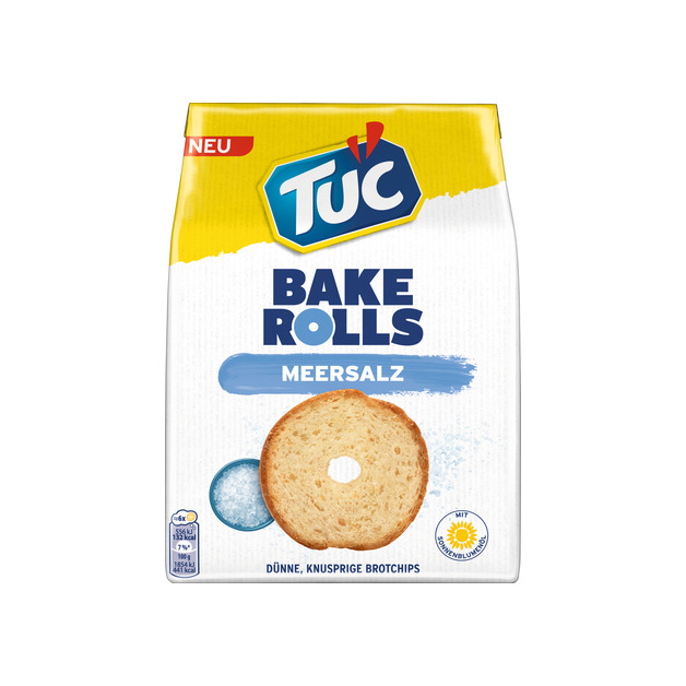 Tuc Bake Rolls Meersalz 150 g
