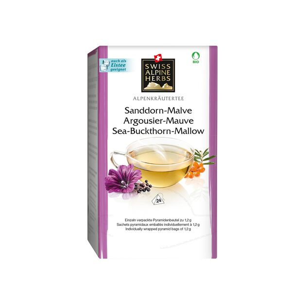 Tee Sanddorn/Malve Bio Hülle SAHerbs 24x1,2g