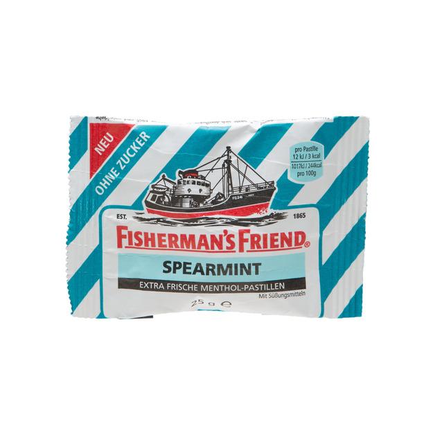 Fishermans Friend Spearmint Zuckerfrei 25 g