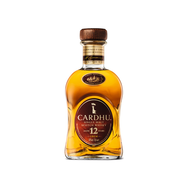 Whisky Cardhu s.Malt 12y. 40ø 7dl