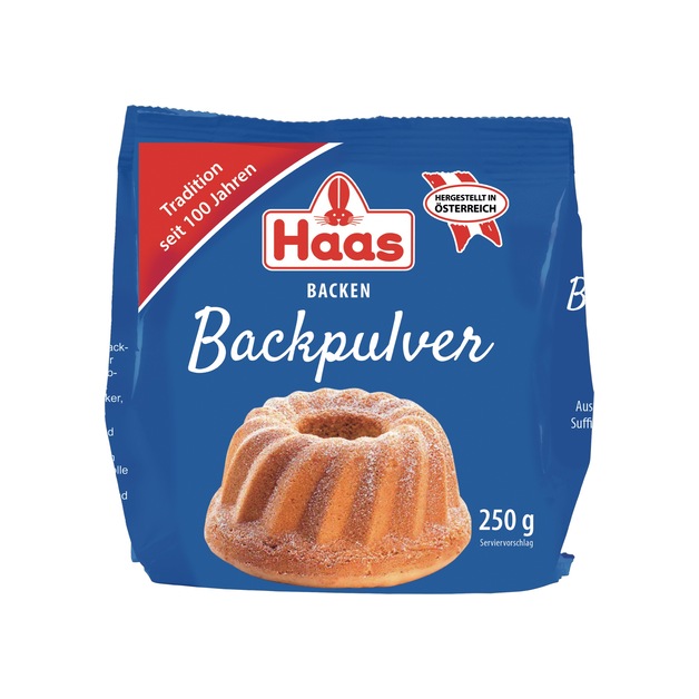 Haas Backpulver 250 g