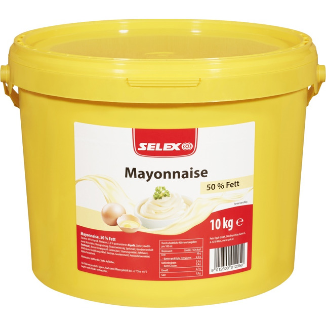 Selex Mayonnaise 50% 10kg Eimer