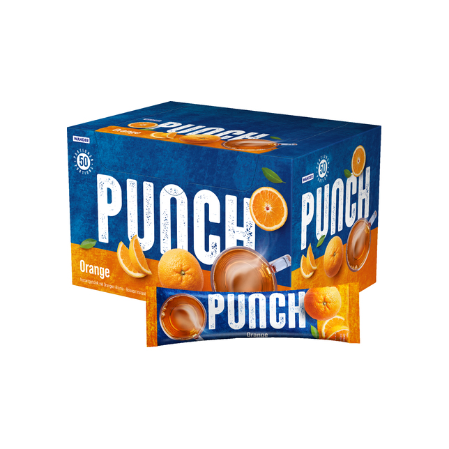 Punch Orangen Pulver Sticks Wander 50x22g