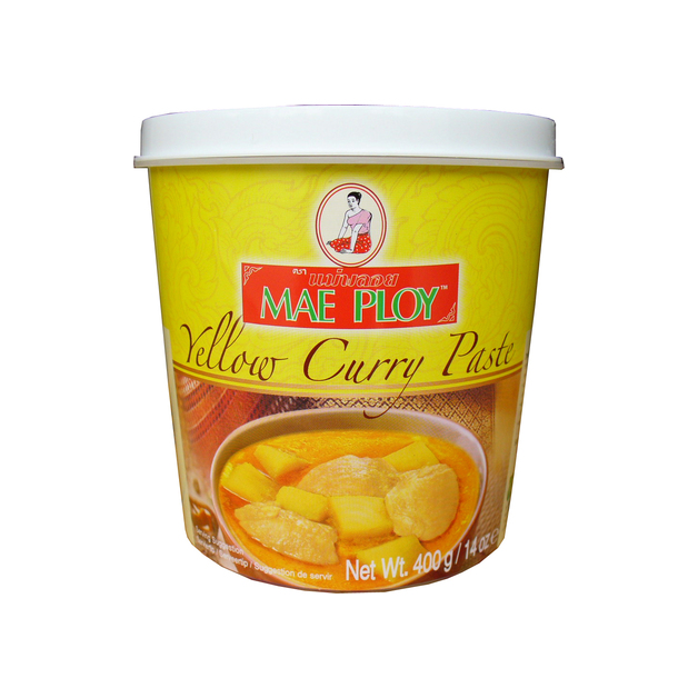 Currypaste mild gelb Mae Ploy 400g