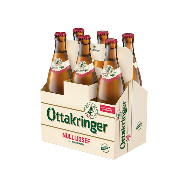 Ottakringer Nullkommajosef alkoholfreies Bier 6 x 0,5 l