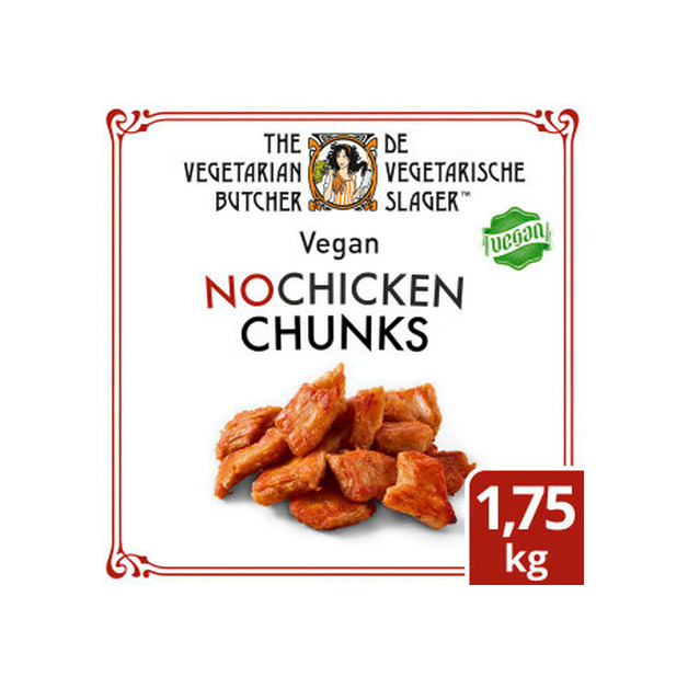 The Vegetarian Butcher No Chicken Chunks vegan, tiefgekühlt 1,75 kg