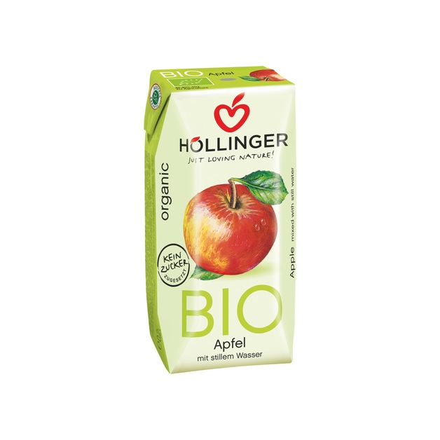 Höllinger Bio Apfel still gespritzt 0,2 l EW