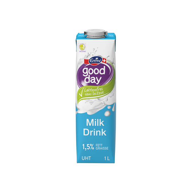Milch Milchdrink UHT 1,5% laktosefrei  1lt