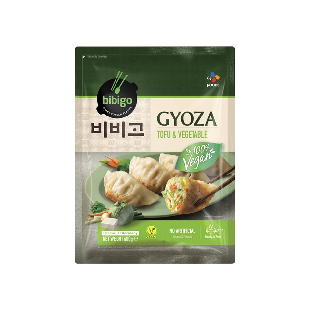 Bibigo Gyoza Dumplings Tofu & Vegi tiefgekühlt 600 g