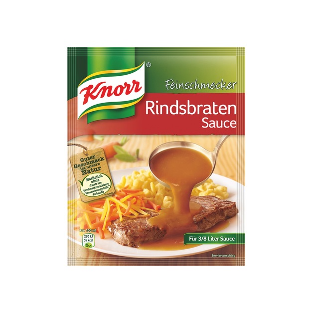 Knorr Feinschmecker Rindsbraten Sauce