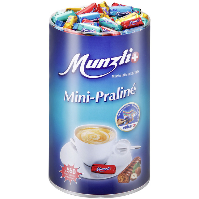 Maestrani Munzli Milch 550 Stk
