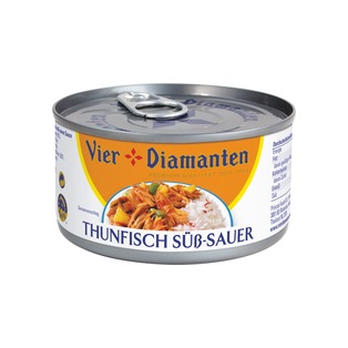 4-Diamanten Thunfisch süß sauer 185 g