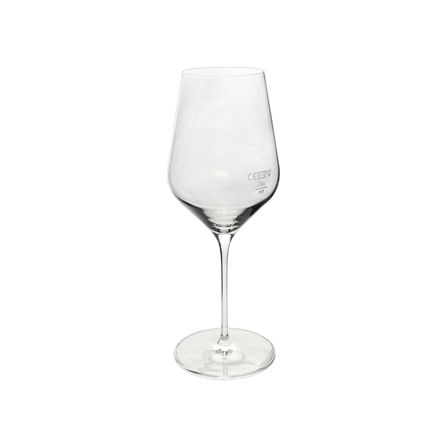 Weinglas mit 1/8 Füllmarke