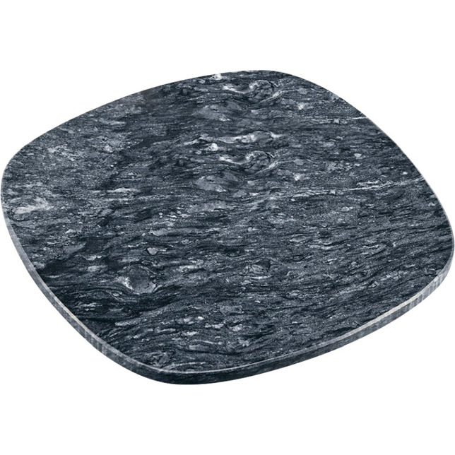 Servierplatte 30x 25x 1,3cm Marmor grau