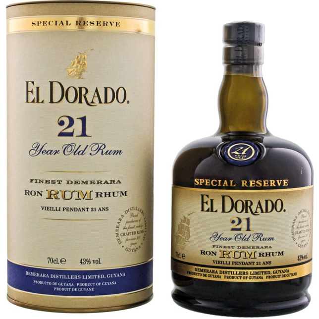 El Dorado 21y 0,7l 43% Rum