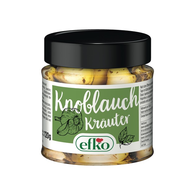 Efko Knoblauch in Kräutermarinade 212 ml