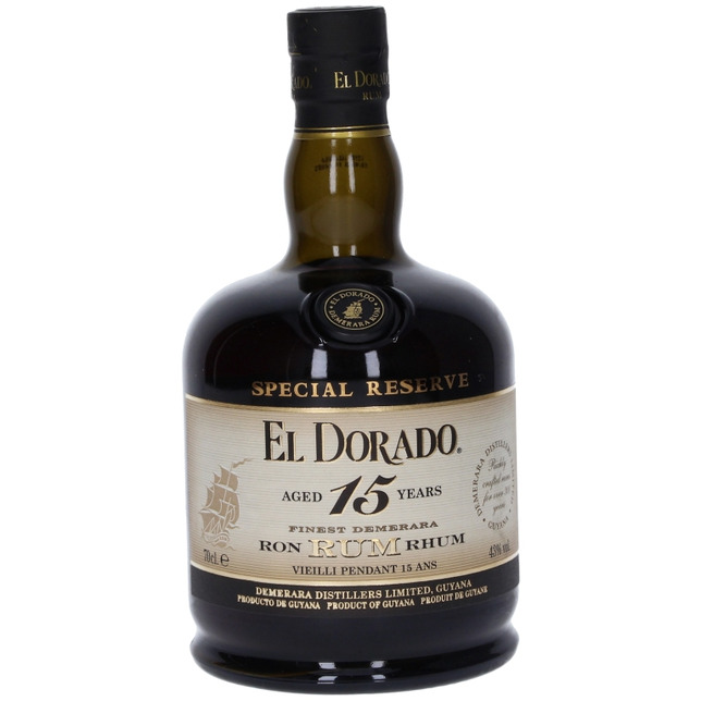 El Dorado 15y 0,7l 43% Rum