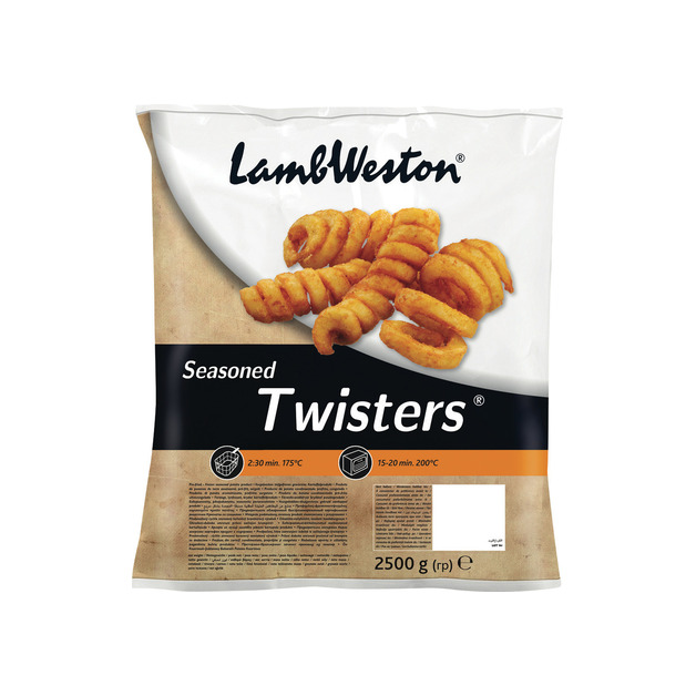 Lamb Weston Twisters gewürzt tiefgekühlt 2,5kg