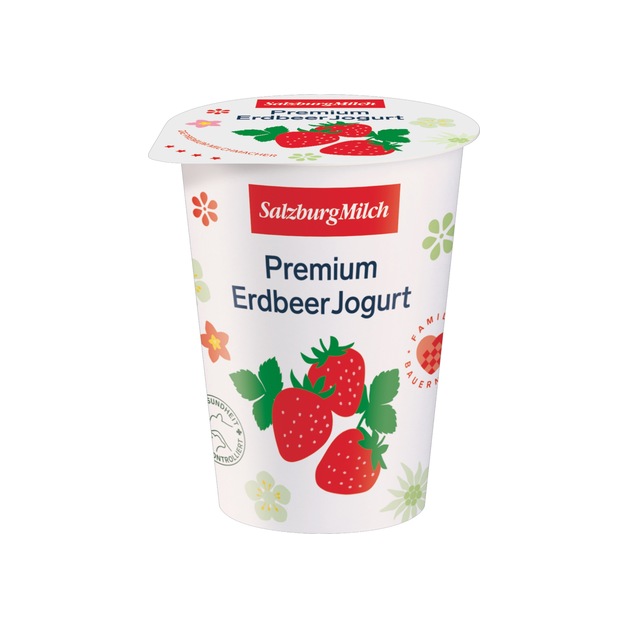 SalzburgMilch Premium Fruchtjoghurt Erdbeer 180 g