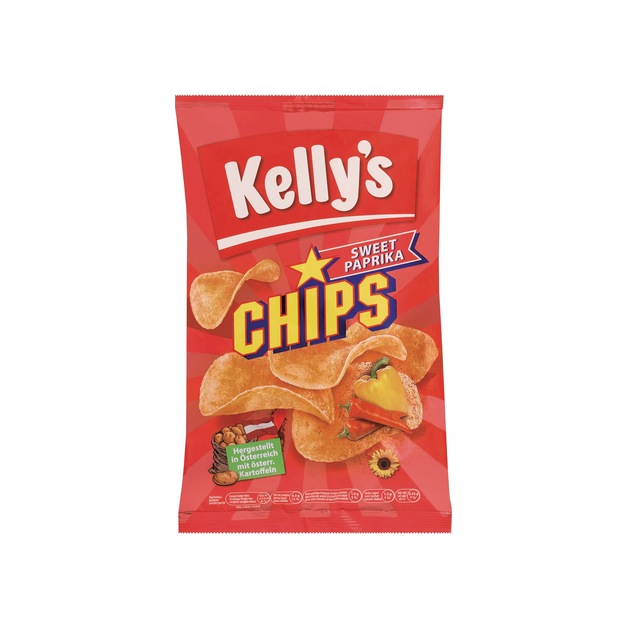 Kelly Chips Sweet Paprika 150 g