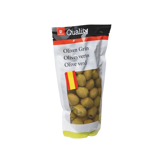 Quality Oliven Gordal Reina ohne Kern Beutel 500 g