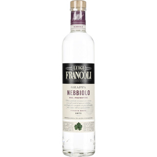 Grappa Francoli weiß 0,7l Nebbiolo 41,50%