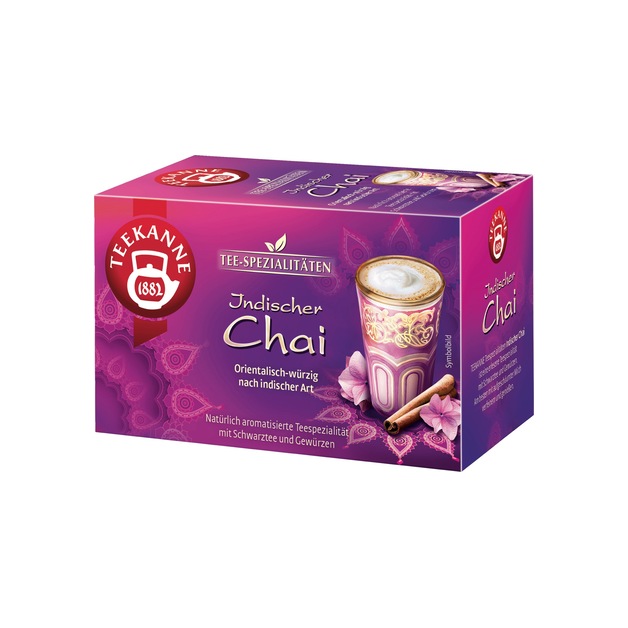 Teekanne Indischer Chai 20er