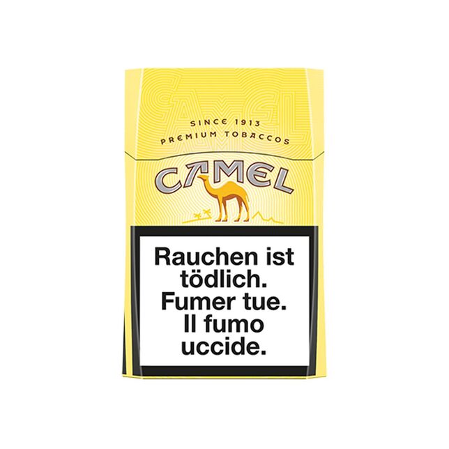 Camel Yellow Filter Box