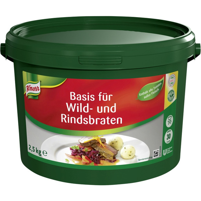 Knorr Wild+Rindsbratenbasis 2,5kg