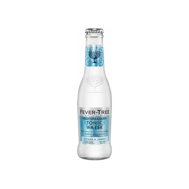 Fever-Tree Mediterranean Tonic Water aus England 6 x 4 Fl a´0,2 l