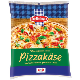 Schärdinger Pizzakäse geraspelt 45%FiT. 4kg