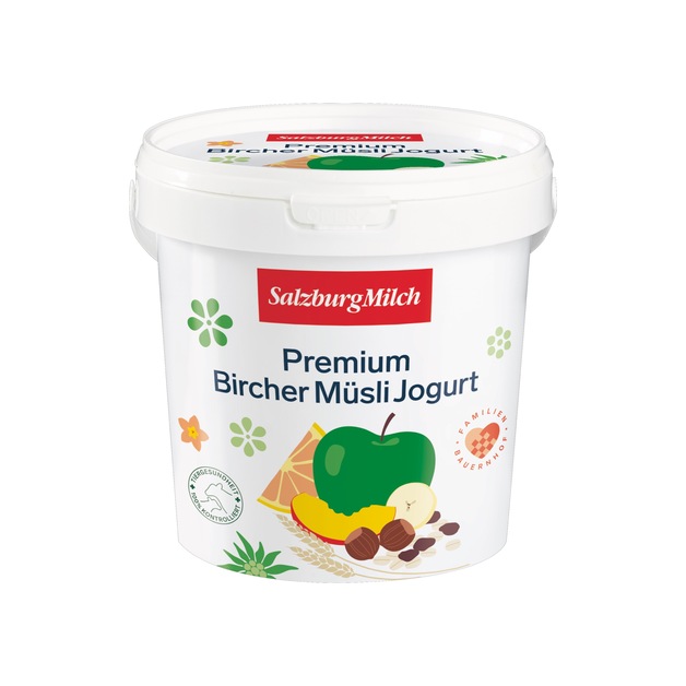 SalzburgMilch Premium Fruchtjoghurt Bircher Müsli 1 kg
