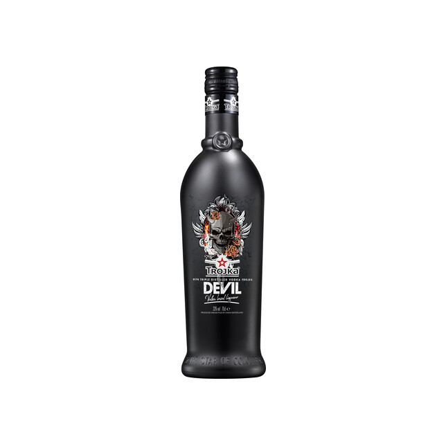 Wodka Liqueur Trojka Devil 33ø 7dl
