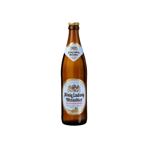 König Ludwig Weißbier alkoholfrei aus Deutschland 0,5