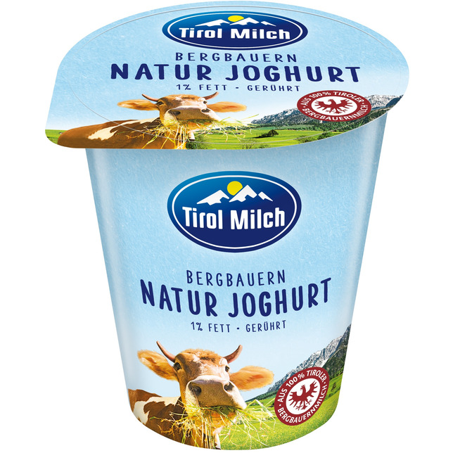 Tirol Milch Naturjoghurt 1,0%Fett 500g
