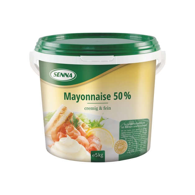 Senna Mayonnaise 50% Fett 5 kg