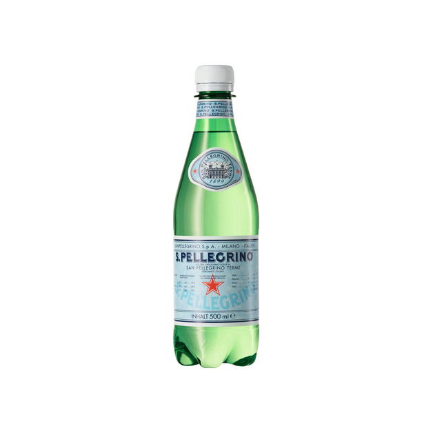 San Pellegrino Mineralwasser aus Italien 0,5 l