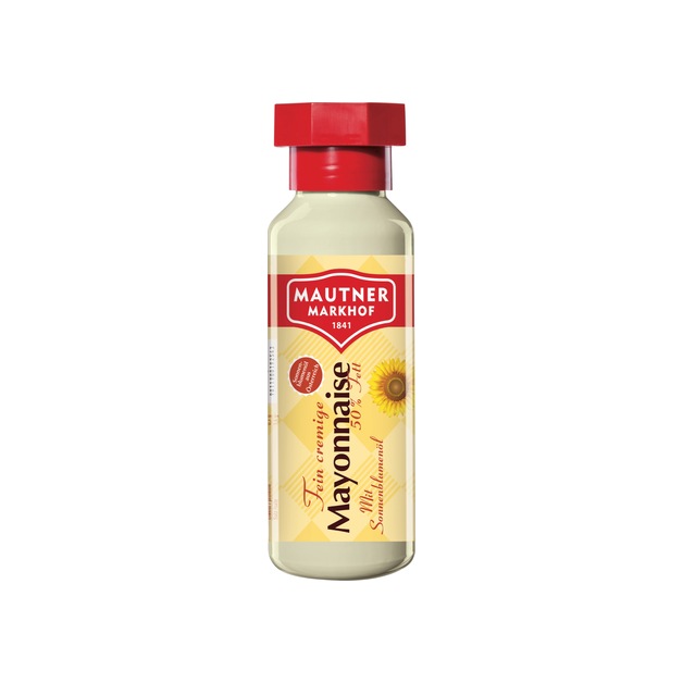 Mautner Mayonnaise 50% Stehtube 440 g