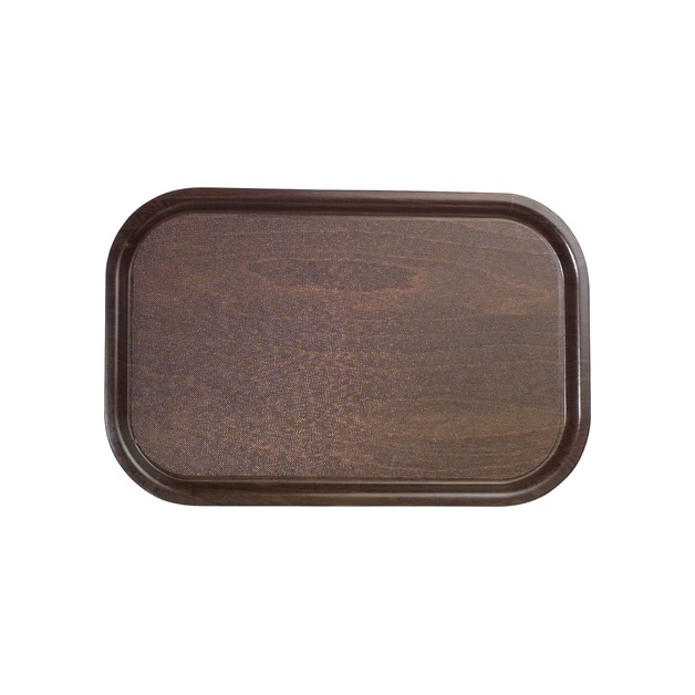 Cambro Tablett L = 750 mm, B = 480 mm, Pressholz, eckig