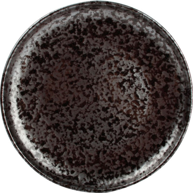 Teller flach 21 cm Black Oxido