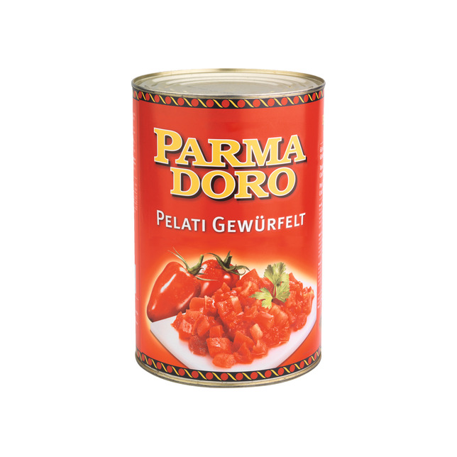 Tomaten geschält gewürfelt Parmadoro 4,1/2.665kg