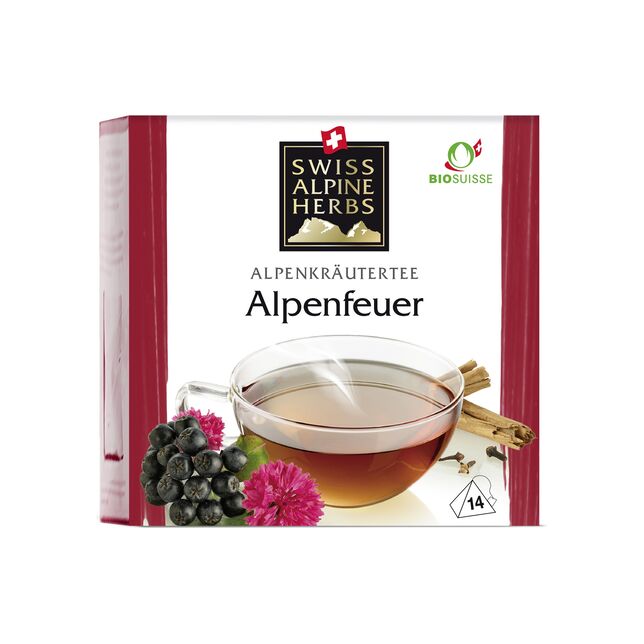 Tee Alpenfeuer Bio Faden SAHerbs 14x1g