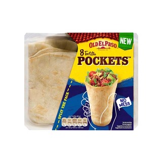 Tortilla Pockets Old El Paso 4x8Stk