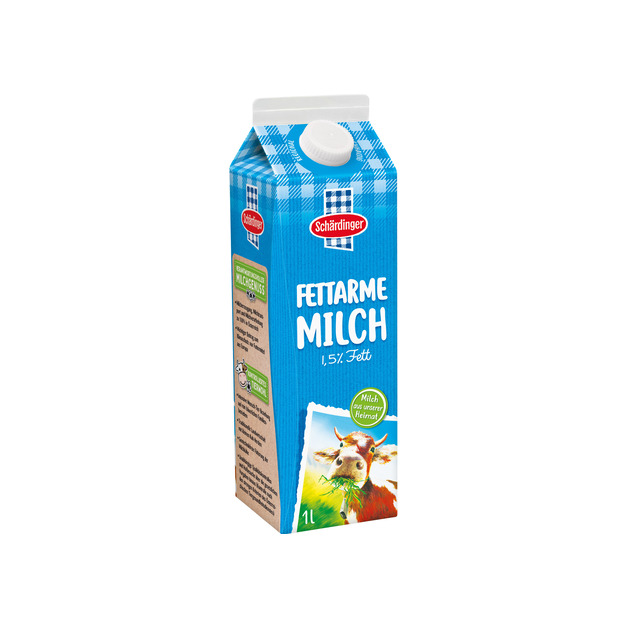 Schärdinger Milch fettarm ESL 1,5% Fett 1 l